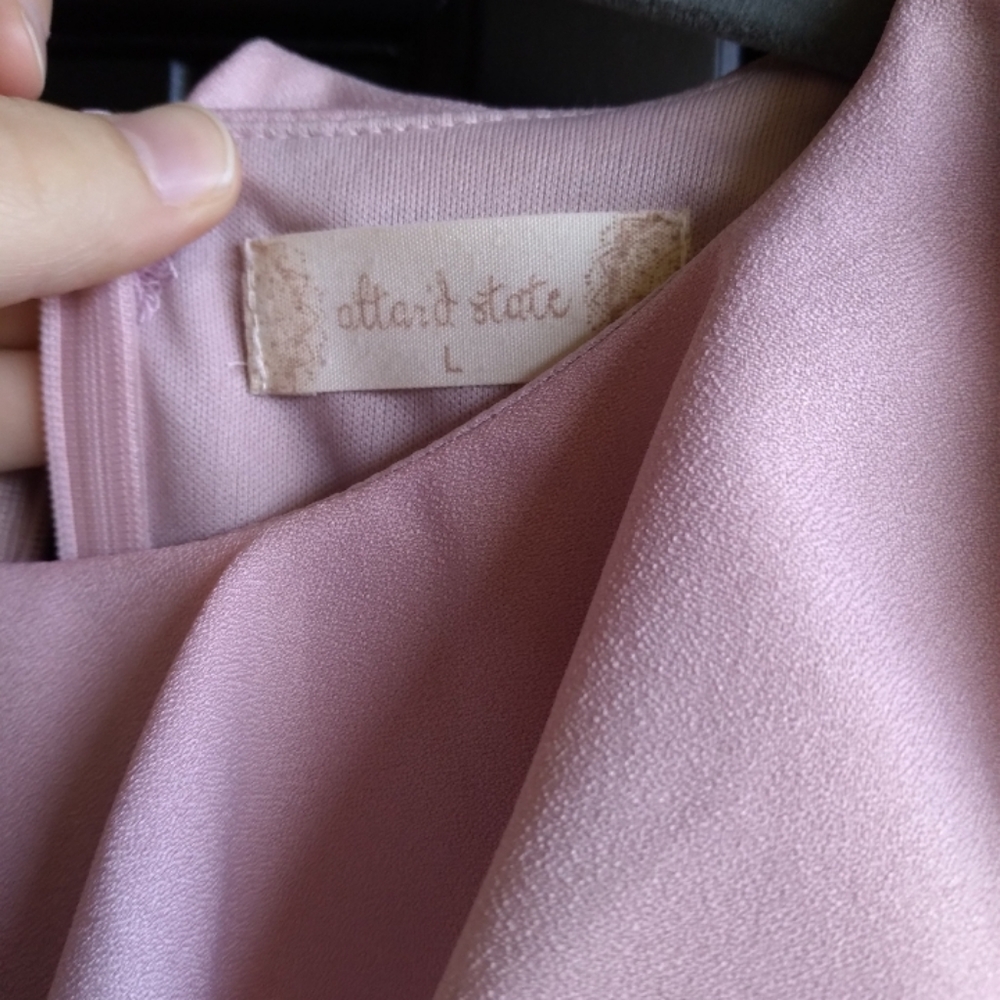 Altar'd State Pink Ruffle Dress - Picture 7 of 8